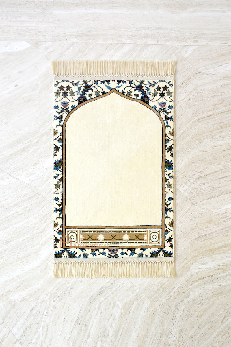Makkah imam prayer mat -Beige color